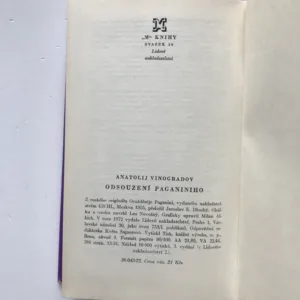 Odsouzení Paganiniho, Anatolij Vinogradov