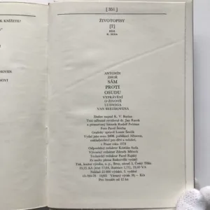 Sám proti osudu (Vyprávění o životě Ludwiga van Beethovena), Antonín Zhoř