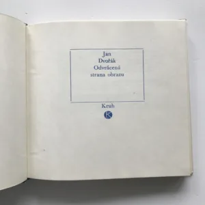 Odvrácená strana obrazu, Jan Dvořák