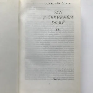 Sen v červeném domě 1-3, Cchao Süe-Čchin
