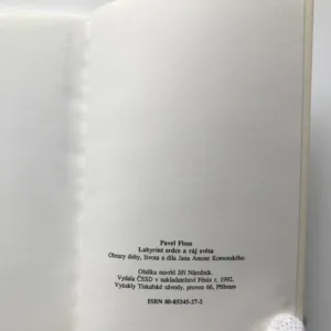 Labyrint srdce a ráj světa (Obrazy doby, života a díla Jana Amose Komenského), Pavel Floss