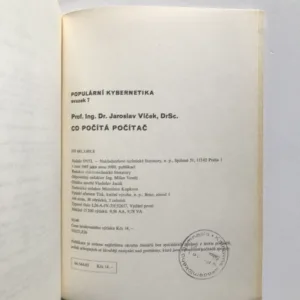 Co počítá počítač, Jaroslav Vlček