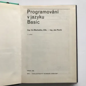 Programování v jazyku Basic, Ivo Machačka, Jan Pavlů
