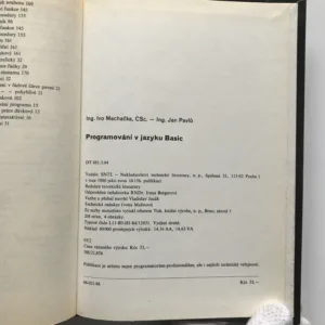 Programování v jazyku Basic, Ivo Machačka, Jan Pavlů