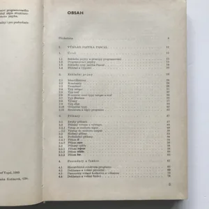 Programování v jazyku Pascal, Josef Jinoch, Karel Müller, Josef Vogel
