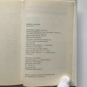 Zločiny, Ferdinand von Schirach