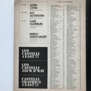 Art in America Vol. 59 (November-December 1971)