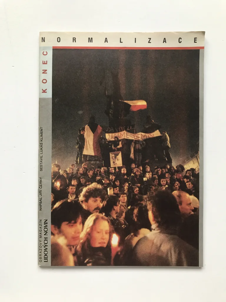 Konec normalizace (Obrazový magazín Lidových novin), Jiří Černý, Lukáš Kliment