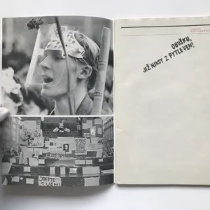 Nežná revoluce v pražských ulicích, Jan Halada, Mirko Ryvola, Jiří Černý, Dušan Pálka