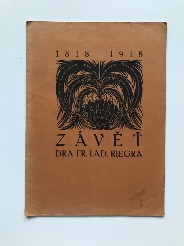 Závěť Dra Fr. Lad. Riegra, Jaromír Borecký, František Kobliha