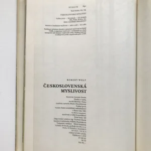 Československá myslivost, Robert Wolf