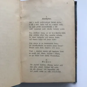 Sonety Jaroslava Vrchlického / Výbor českoslovanské poesie lidové / Politické myšlénky Františka Palackého, Jaroslav Vrchlický, Emerich Čech, Adolf Srb