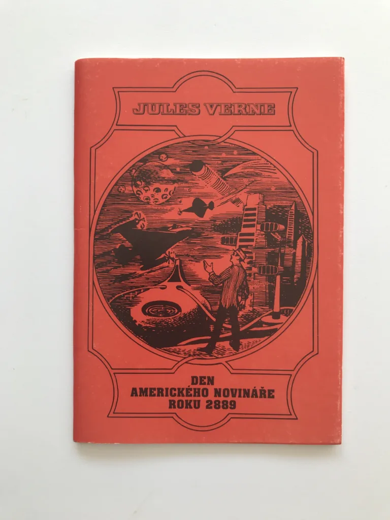 Den amerického novináře roku 2889, Jules Verne