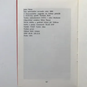 Den amerického novináře roku 2889, Jules Verne