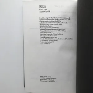 Paměti carevny Kateřiny II.