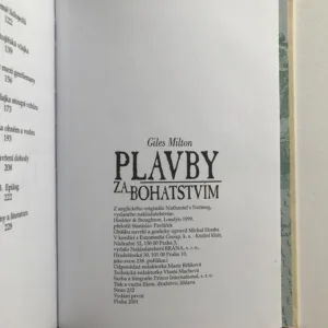 Plavby za bohatstvím (Boj o souostroví muškátového oříšku), Giles Milton