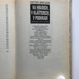 Na hradech, v klášterech, v podhradí (Středověk, jak ho neznáte), Dieter Breuers