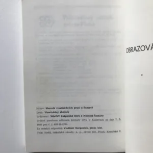 Sborník vlastivědných prací o Šumavě (k 650. výročí města Kašperské Hory)