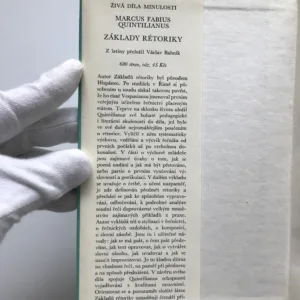 Základy rétoriky, Marcus Fabius Quinitilianus