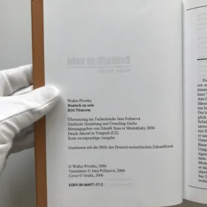 Býti Němcem / Deutsch zu sein, Walter Piverka