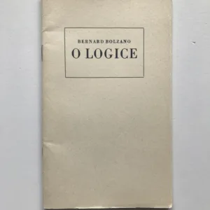 O logice, Bernard Bolzano