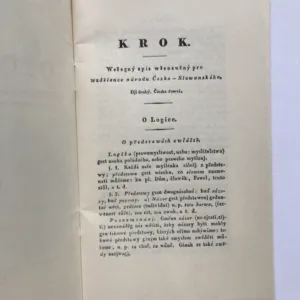 O logice, Bernard Bolzano