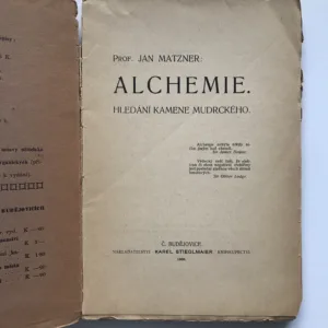 Alchemie – Hledání kamene mudrckého, Jan Matzner