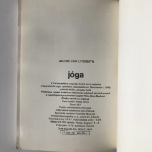 Jóga, André van Lysebeth