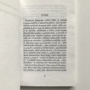 Duševní aristokratismus, Friedrich Nietzsche