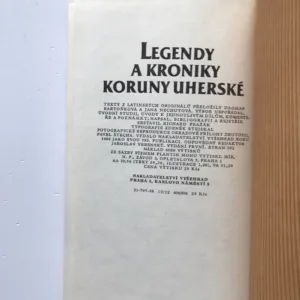 Legendy a kroniky Koruny uherské, Dagmar Bartoňková