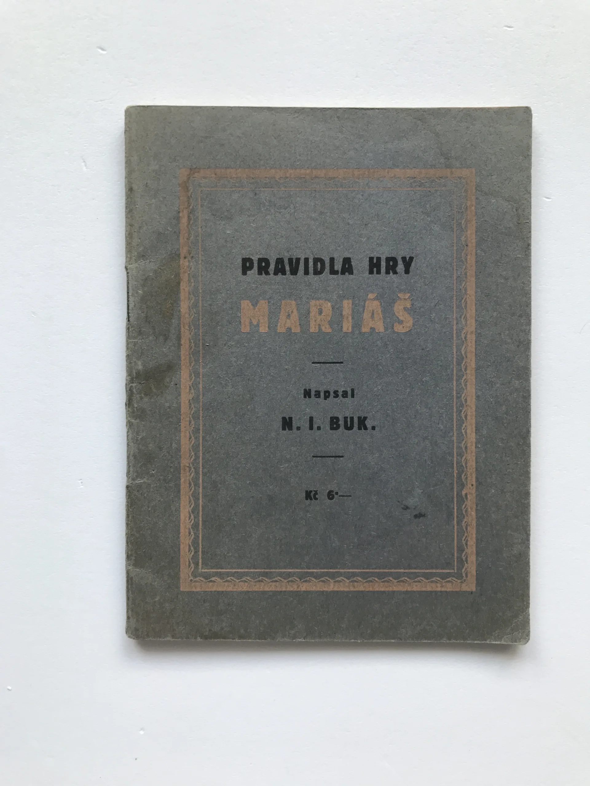 Pravidla hry mariáš, N. I. Buk, Ladislav Bukáč