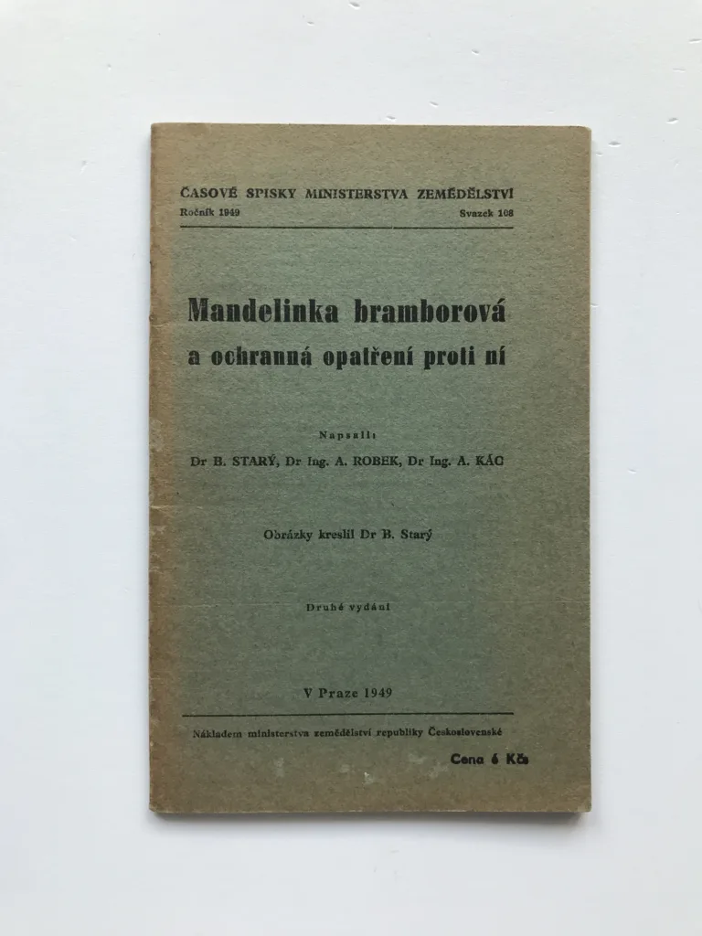Mandelinka bramborová a ochranná opatření proti ní, B. Starý, A. Kac, Robek