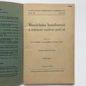 Mandelinka bramborová a ochranná opatření proti ní, B. Starý, A. Kac, Robek
