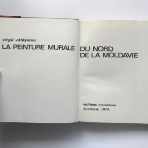 La peinture murale du nord de la Moldavie, Virgil Vatasianu