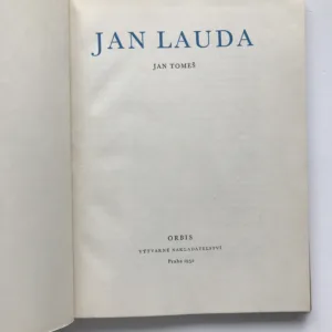 Jan Lauda, Jan Tomeš