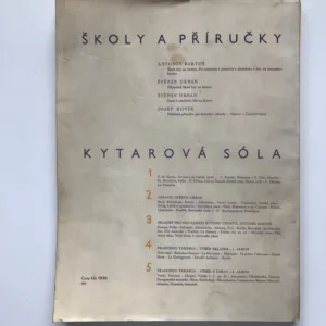 Škola hry na kytaru (Pro samouky i pokročilé s dodatkem o hře na havajskou kytaru), Antonín Bartoš