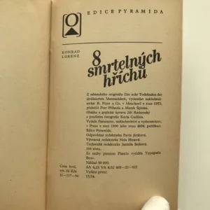 8 smrtelných hříchů, Konrad Lorenz