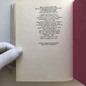 Žerty krále Matyáše (Tři tucty kratochvilných vyprávění a pět příhod nádavkem o vladaři všech Uhrů), Milan Navrátil, Olga Čechová