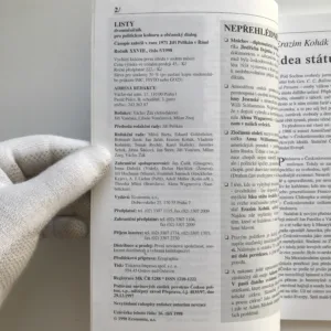 Listy 5/1998 (Dvouměsíčník pro politickou kulturu a občanský dialog)
