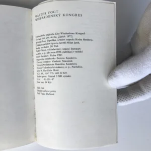 Wiesbadenský kongres, Walter Vogt