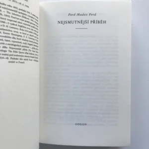 Nejsmutnější příběh, Ford Madox Ford