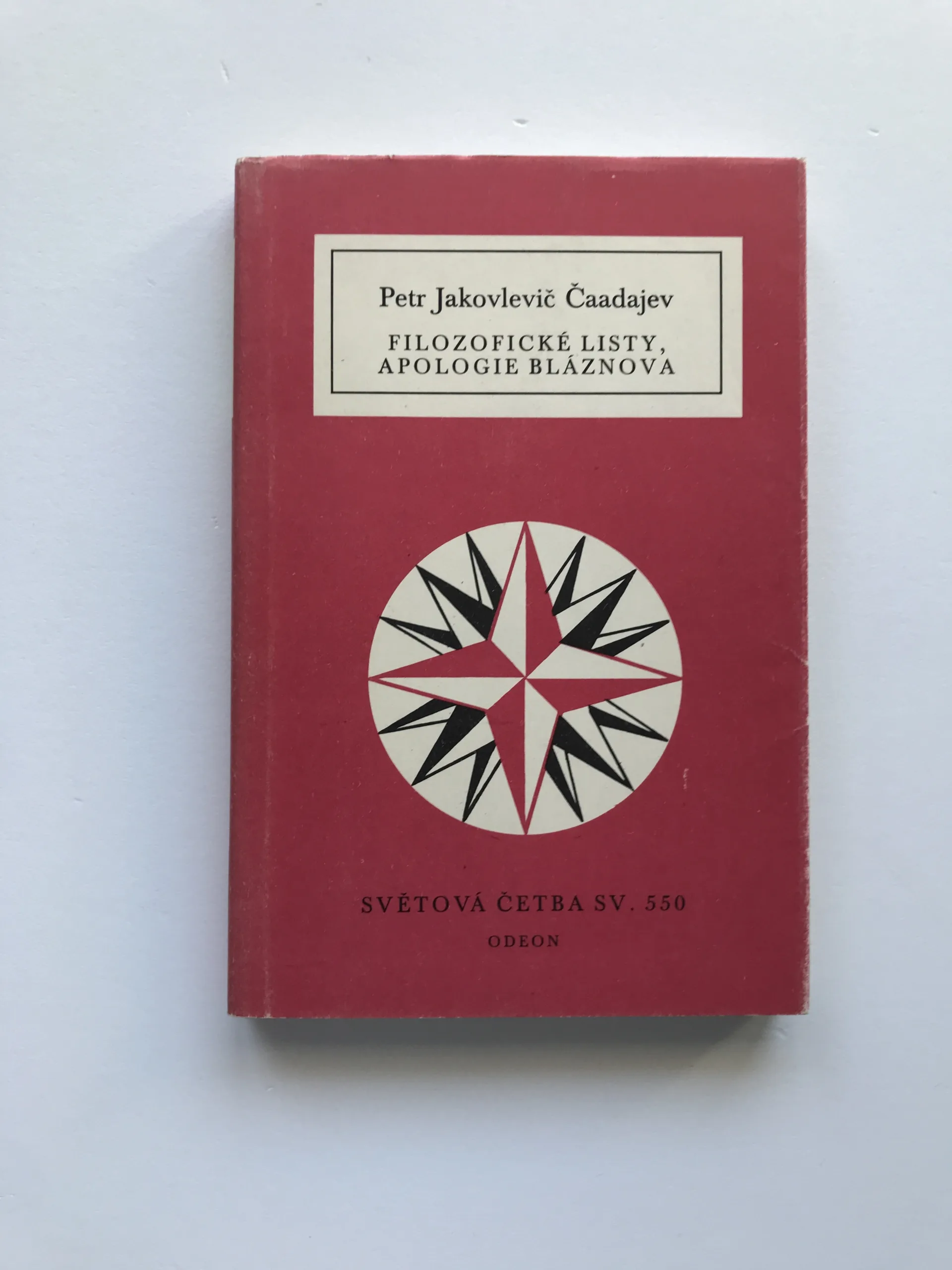 Filozofické listy / Apologie bláznova, Petr Jakovlevič Čaadajev