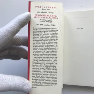 Filozofické listy / Apologie bláznova, Petr Jakovlevič Čaadajev