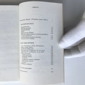 Vteřiny věčnosti (Prózy, listy, eseje, sentence), Ladislav Klíma