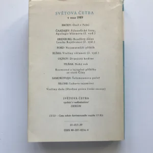 Vteřiny věčnosti (Prózy, listy, eseje, sentence), Ladislav Klíma