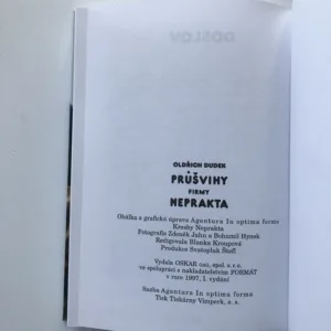 Průšvihy firmy Neprakta, Oldřich Dudek