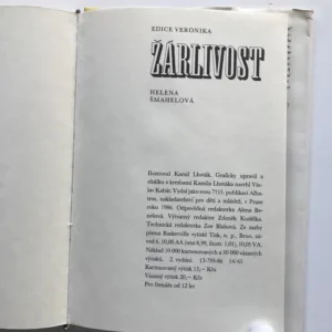 Žárlivost, Helena Šmahelová, Kamil Lhoták