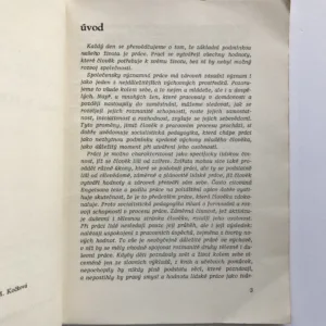 O výchově dětí k práci v rodině, Josef Kurfürst