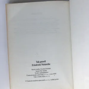 Soumrak model / Duševní aristokratismus / O životě a umění, Friedrich Nietzsche