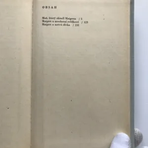 Třikrát Maigret a neochotní svědkové, Georges Simeon